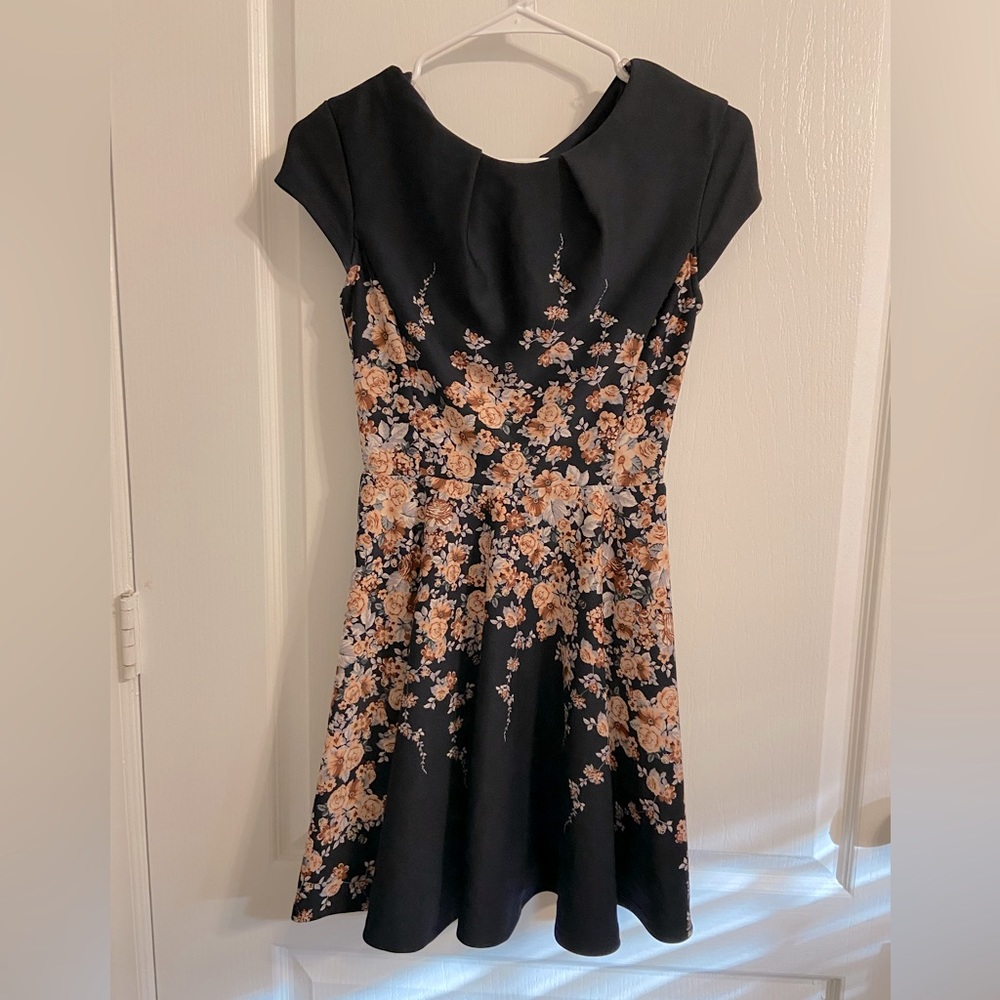 Floral Fit & Flare Dress